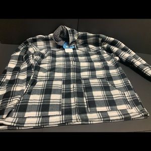 Polyester microfiber jacket nwt new with tags xxl size sweater